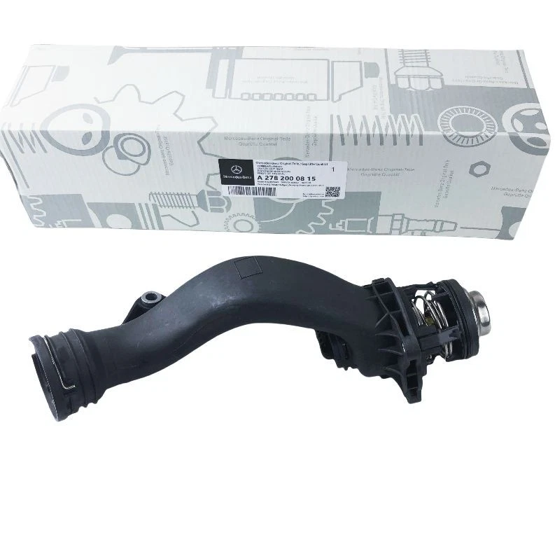 2782000815 Engine Coolant Thermostat Housing for Mercedes Benz CL550 CLS550 NEW — 第 2/4 张图片