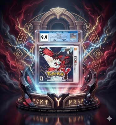 Pokemon Y 3DS CGC 9.9 A++