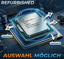 Intel Core i3 i5 i7 i9 CPU  Prozessoren CPUs ...
