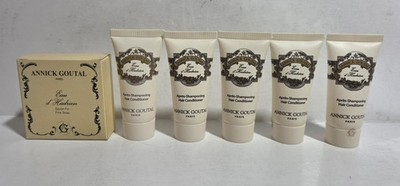 Lot of 5 Annick Goutal Mini Eau d'Hadrien Hair Conditioner 5 X 0.85oz & Soap NEW