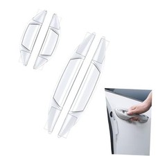 Car Door Anti-collision Strips, Automotive Side Door Embedded 4 PCS Transparent