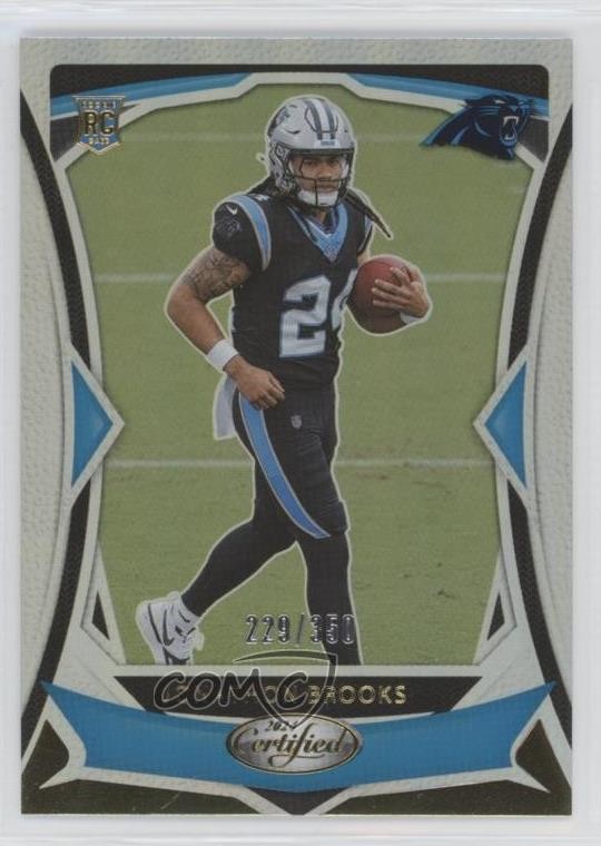 2024 Certified Rookies Mirror /350 Jonathon Brooks #136 0wn0