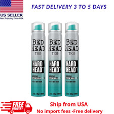TIGI Bed Head Hard Head Travel-Size Hairspray 3-Pack, 3 Oz