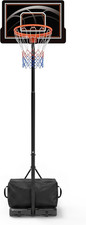Portable Basketball Hoop Outdoor, 3-10FT Adjustable Basketball Goal, 30/38/44 In