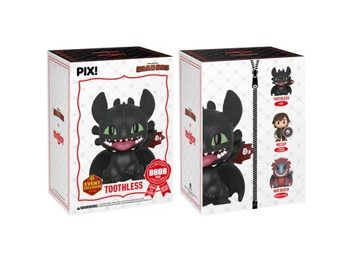 Thrilljoy PIX HOW TO TRAIN YOUR DRAGON Toothless Sealed Chance at Super *PRESALE