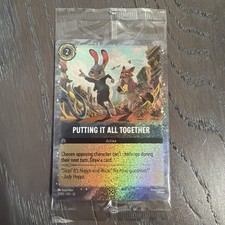 Putting It All Together EXCLUSIVE Lorcana Movie Promo Zootopia 2  SEALED 