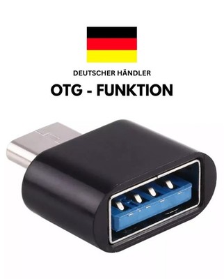 USB C auf USB A Adapter OTG USB-Stick Smartphone Handy PC Computer Buchse Phone