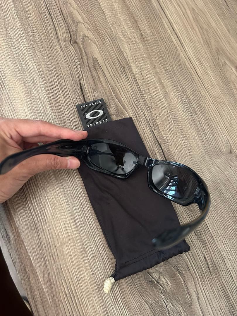 Oakley  Monster Dog Black Frame Lens Sunglasses Case Mens Womens image 6