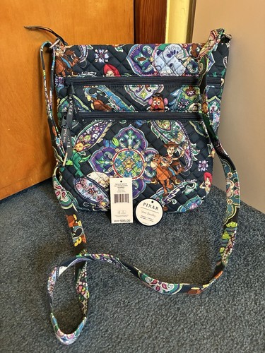 Vera Bradley Disney Pixar Andy’s Room Toy Story Triple Zip Hipster Crossbody