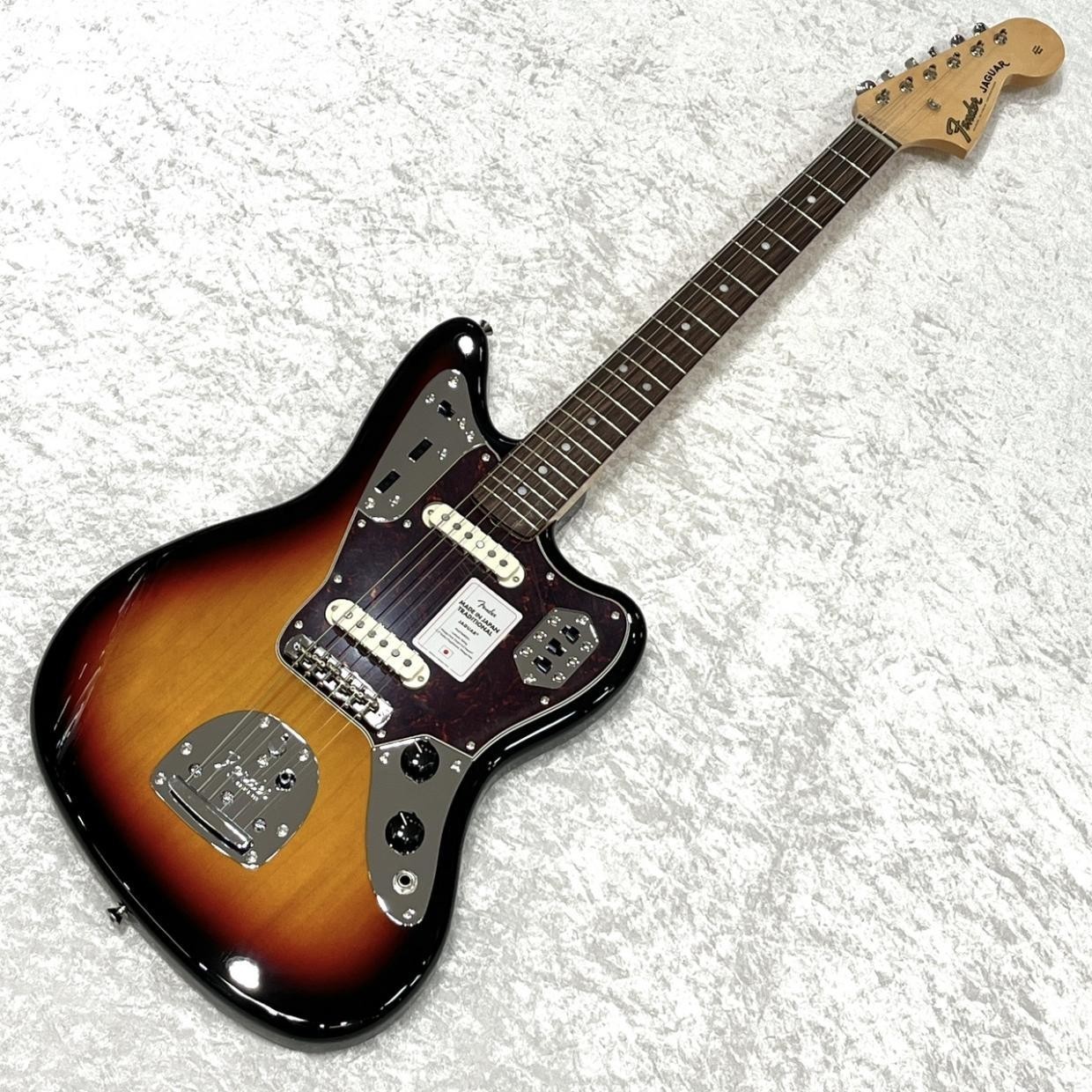 Fender Made in Japan Traditional 60s Jaguar Electric Guitar 3-Color Sunburst