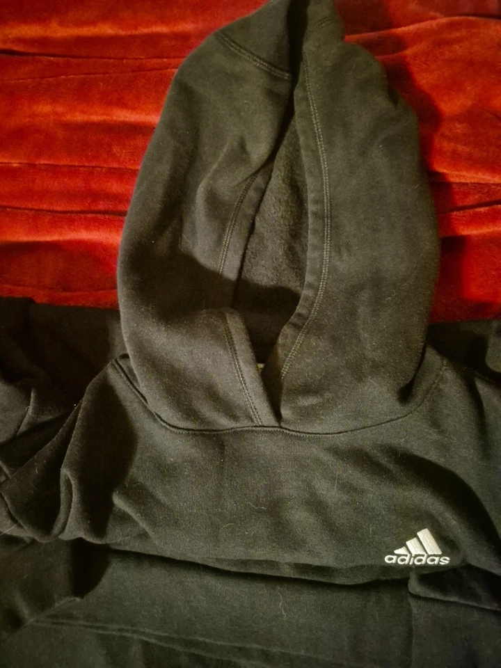 Conjunto Adidas Sudadera y Jogger Negro Juvenil Talla L Foto 4 de 4