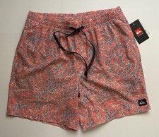 Quiksilver Men's Swim Shorts/Trunks Size M QSM15VL051 New w Tags