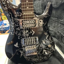 Ibanez JS100 Joe Satriani Signature Electric Guitar Korea Made + Hard Shell Case