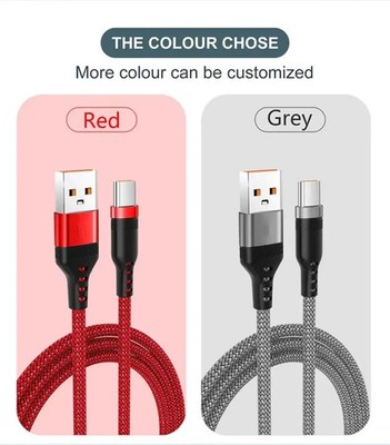 USB-C Daten-Ladekabel SCHNELL für Handy Huawei iPhone iPad Samsung Galaxy Xiaomi
