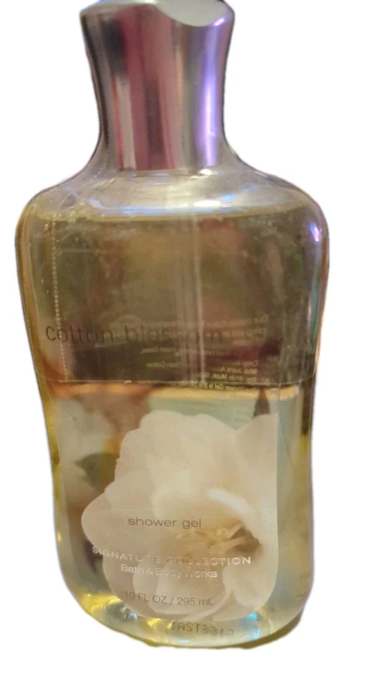 Bath & Body Works COTTON BLOSSOM Shower Gel 10oz Sealed - Image 2 of 3