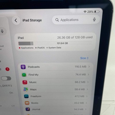 WiFi Only Apple iPad Air 11'' M3 128GB Space Gray MCFV4LL/A