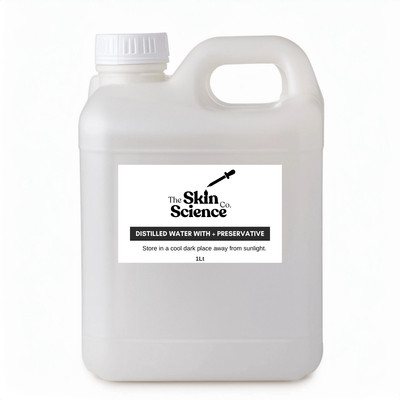 Distilled Water + Preservative - Extends the Shelf Life | Free Shipping - 500ml