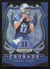 2020 Panini Prizm Draft Picks Daniel Jones Prizms Blue #35 Card