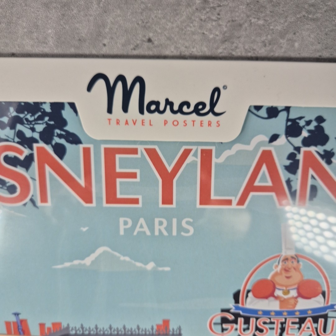 Marcel Travel Art Poster Ratatouille Chez Remy 30 x 40 Cm