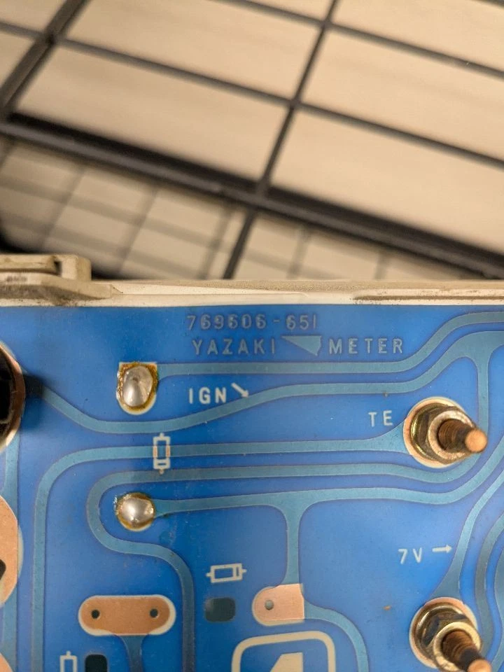 Velocímetro MPH cabezal solo analógico compatible con 87-88 4 RUNNER 2146215 Foto 4 de 4