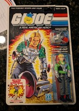 G.I. Joe 1987 Psyche-Out Moc New On Card  34 Back Fridge Offer Sealed Vintage