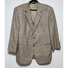 Jos. A. Bank Quiet Luxury Blazer Men 44R Silk Wool Signature Old Money Preppy