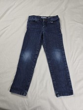 OshKosh B'gosh Jeans Girls 5 5A Dark Wash Skinny Adjustable Waist Denim Pants