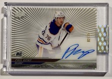 2024-25 UD Clear Cut Hockey 🔥 PHIL KEMP 🔥 Outburst Auto RC #CC-PK (02/25)