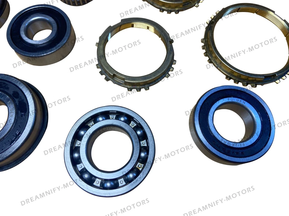 5 Speed Manual Transmission Rebuild Kit + Synchro Ring For Suzuki Samurai 86-95 - Image 2 of 4