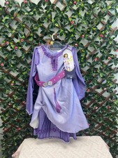 Disney Wish Asha Adventure Dress Fits Children Size Small 4 to 6x Costume