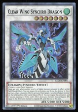 Legendary Duelists: Synchro Storm #LED8-EN001 Clear Wing Synchro Dragon