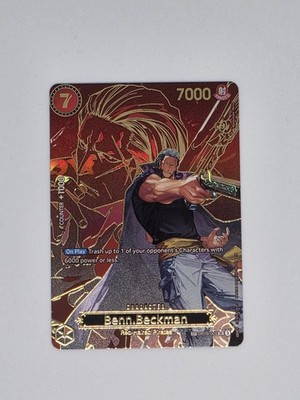 Benn.Beckman SP OP13 OP09-009 Englisch One Piece Karte