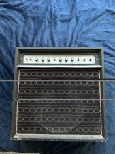 Wem Dominator Bass MK1 Amplifier 1970s Vintage Valve Amplifier Black And Red