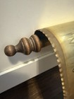 Vintage The Lord's Prayer Brass Scroll Wall Plaque with Wood Handles Homco — photo 10