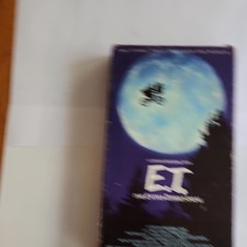 MCA E.T. The Extra-Terrestrial VHS Sci-Fi NTSC PG Steven Spielberg Full Screen