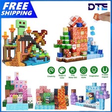 Magnetic Building Blocks -100/150PCS Magnetic Blocks Cubes Tiles Christmas Gifts