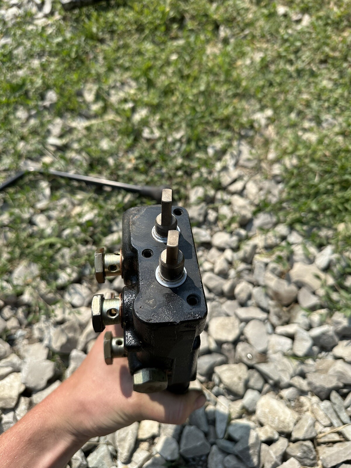 John Deere 2305 Hydraulic Loader Valve Tag 4458 eBay