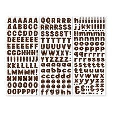 CREATIVE MEMORIES WHAT A ZOO, TOO Letter Stickers - 3/pack NEW 2022