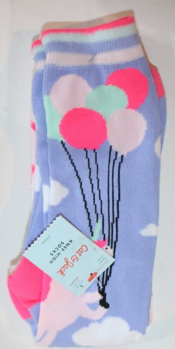 Girls' 2pk Crew unicorn Socks - Cat & Jack size M, One Color - Picture 2 of 2