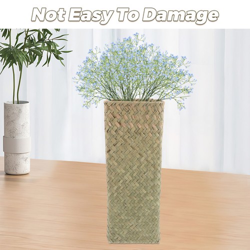 Creative Tall Vase for Floor Hand-Woven Rattan Flower Basket Decorative Vase - Picture 2 of 12