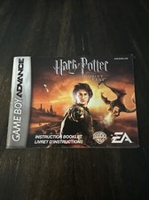Nintendo Gameboy Advance Manual Only Harry Litter And The Goblet Of Fire