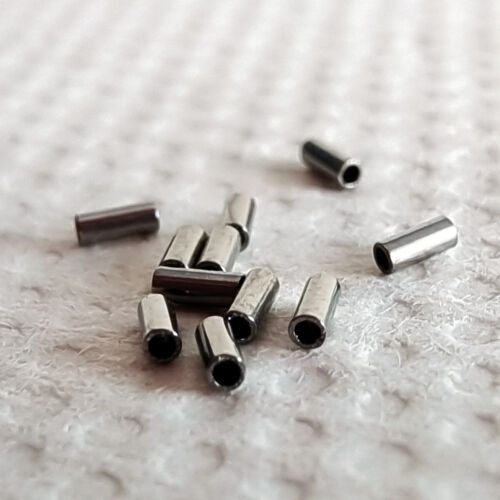 100Pcs Dental Orthodontic Mini Stop Stoppers Round-Seal Crimpable Hook 0.5/0.8mm - Picture 3 of 27