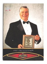 2015 Topps WWE Road to Wrestlemania Pat Patterson Hall of Fame 6 WWF