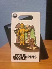 NEW 2023 Disney Parks Star Wars Cartoon C-3PO / Ewoks Return Of The Jedi Pin