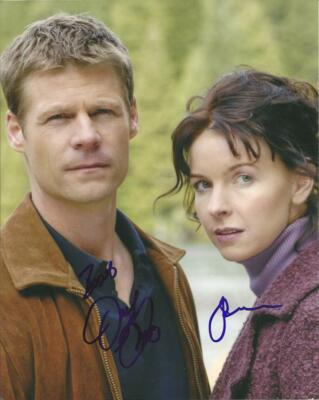 Jacqueline McKenzie & Joel Gretsch signed 10x8 Autogrammfoto - The 4400 - COA