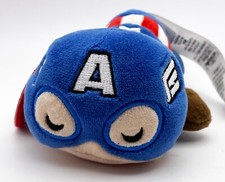 Disney Mini Cuddleez Marvel Captain America 5.5" NO TAG Superhero