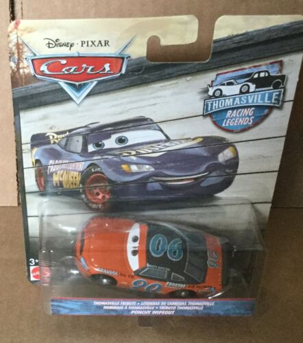 Disney Cars Thomasville Racing Legends Die Cast Tribute Ponchy Wipeout NEW - Picture 1 of 4