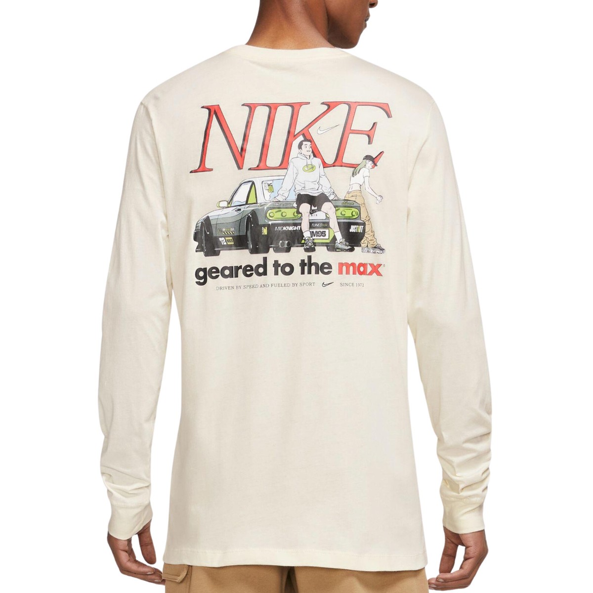 NIKE Air Max 95 Tuned Air Long Sleeve Shirt sz XL X-Large Beige