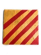 Y Nautical Alphabet Wooden Plaque 7" X 7" - Coastal Decor | #skn16017y