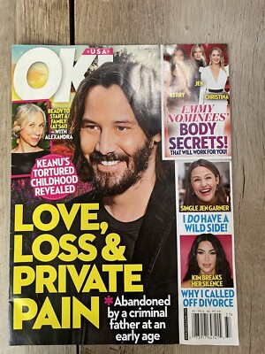 Ok! Magazine USA Keanu Reeves Cover Sep 14, 2020 #37